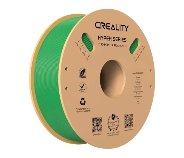 CREALITY Filament Hyper PLA  (Zielony) - 1340687 - zdjęcie
